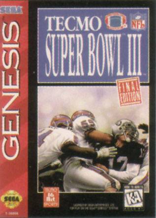 Tecmo Super Bowl III (Sega Genesis) - for just $0! 