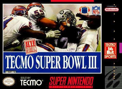 Tecmo Super Bowl III (Super Nintendo) - for just $0! 