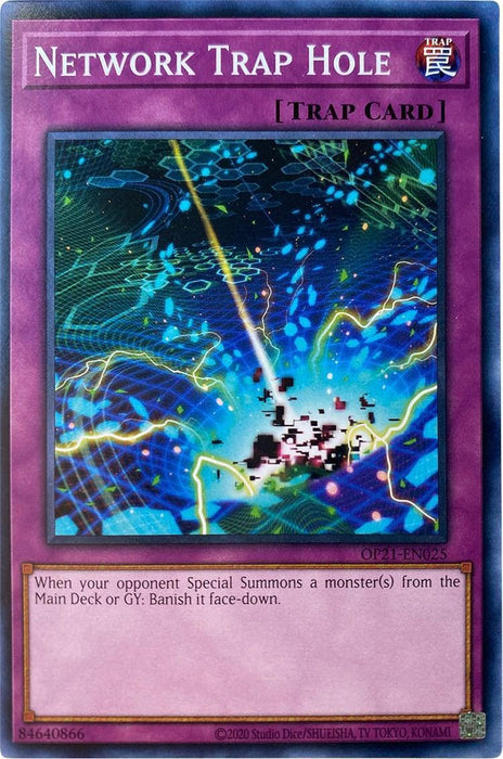 Network Trap Hole [OP21-EN025] Common - for just $0.10! 