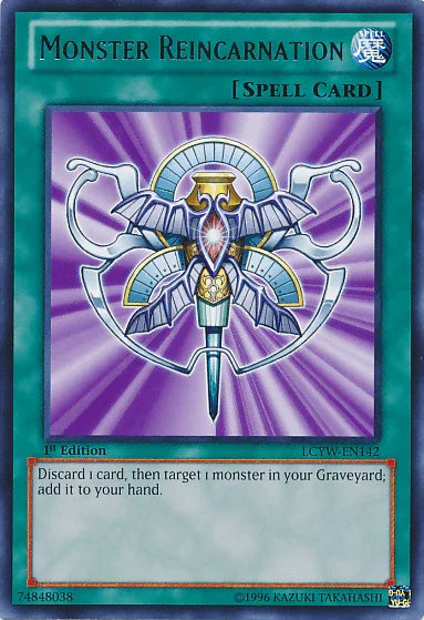 Monster Reincarnation [LCYW-EN142] Rare - for just $0.20! 