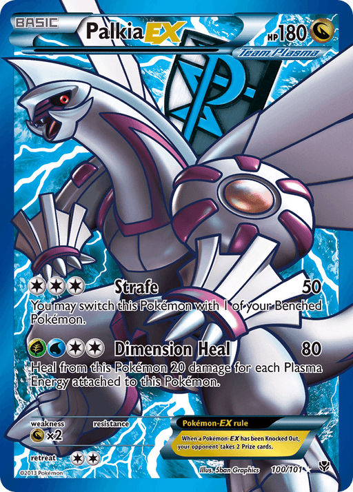 Palkia EX (100/101) [Black & White: Plasma Blast] - for just $200! 
