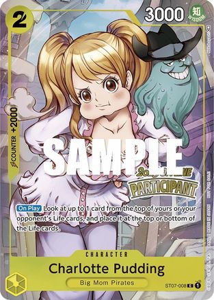 Charlotte Pudding (Offline Regional 2023) [Participant] (ST07-008) - One Piece Promotion Cards Foil - for just $7.38! 