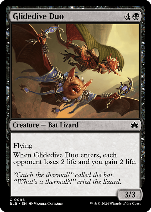 Glidedive Duo (BLB-096) - Bloomburrow - for just $0.04! 