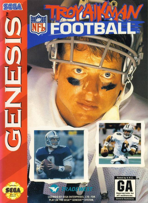 Troy Aikman NFL Football (Sega Genesis) - for just $0! 