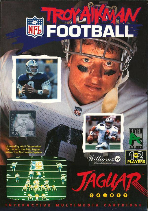 Troy Aikman NFL Football (Atari Jaguar) - for just $0! 