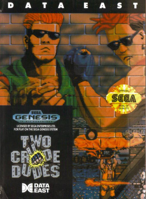 Two Crude Dudes (Sega Genesis) - for just $0! 