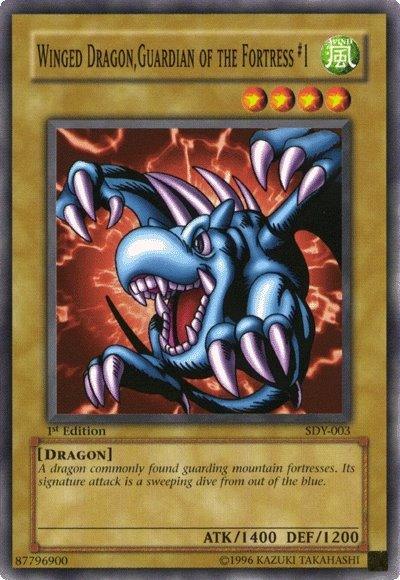 Winged Dragon, Guardian of the Fortress #1 [SDY-003] Common - for just $0.25! 