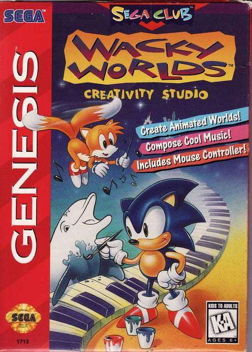 Wacky Worlds Creativity Studio (Sega Genesis) - for just $0! 