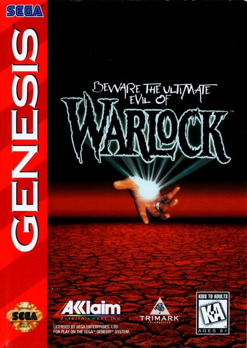 Warlock (Sega Genesis) - for just $0! 