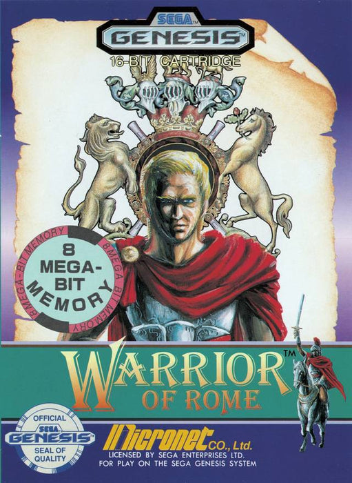 Warrior of Rome (Sega Genesis) - for just $0! 