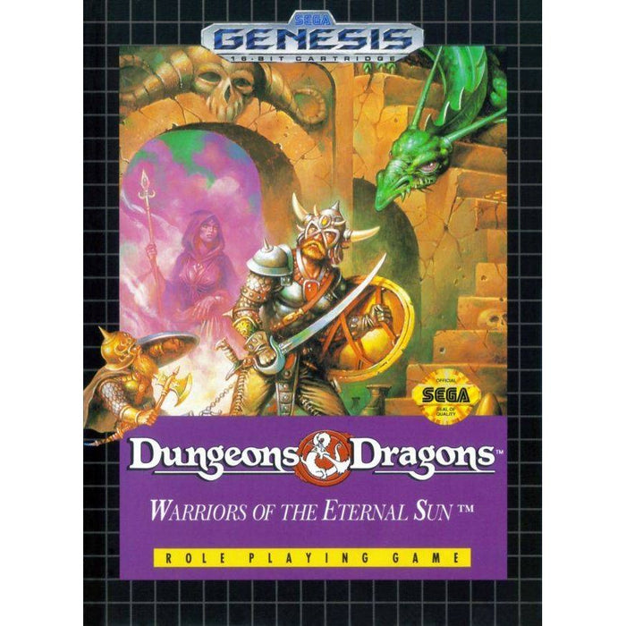 Dungeons & Dragons: Warriors of the Eternal Sun (Sega Genesis) - Just $0! Shop now at Retro Gaming of Denver