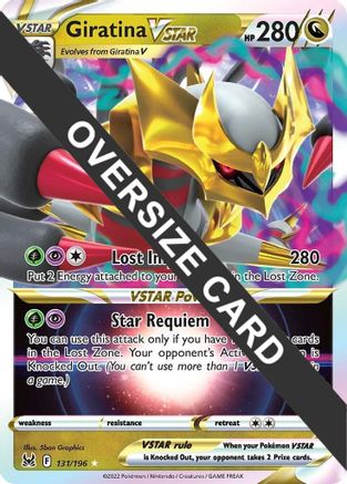 Giratina VSTAR 131 - Jumbo Cards Holofoil - for just $14.98! 