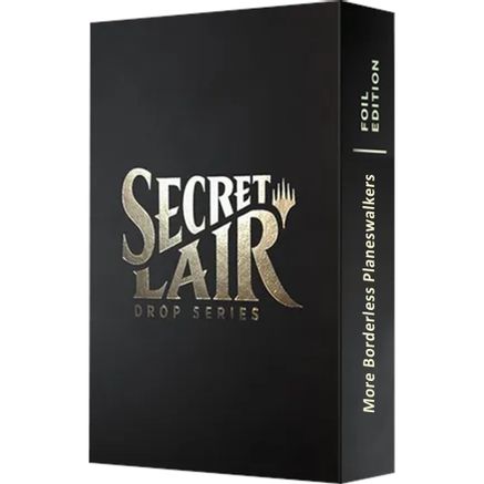 Magic: the Gathering - Secret Lair: More Borderless Planeswalkers - for just $45! 
