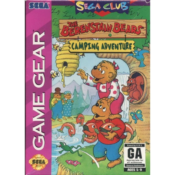 Berenstain Bears Camping Adventures (Sega Game Gear) - Premium Video Games - Just $0! Shop now at Retro Gaming of Denver