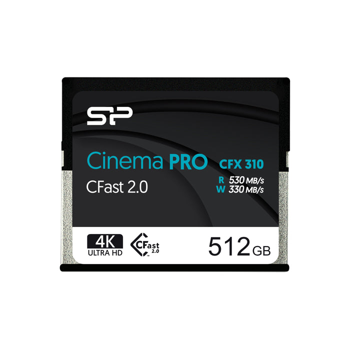 Silicon Power 128GB-512GB CFast2.0 3500X CinemaPro CFX310 CFast Card - for just $108.97! 