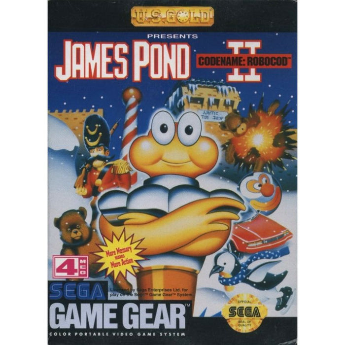 James Pond II: Codename RoboCod (Sega Game Gear) - Just $0! Shop now at Retro Gaming of Denver