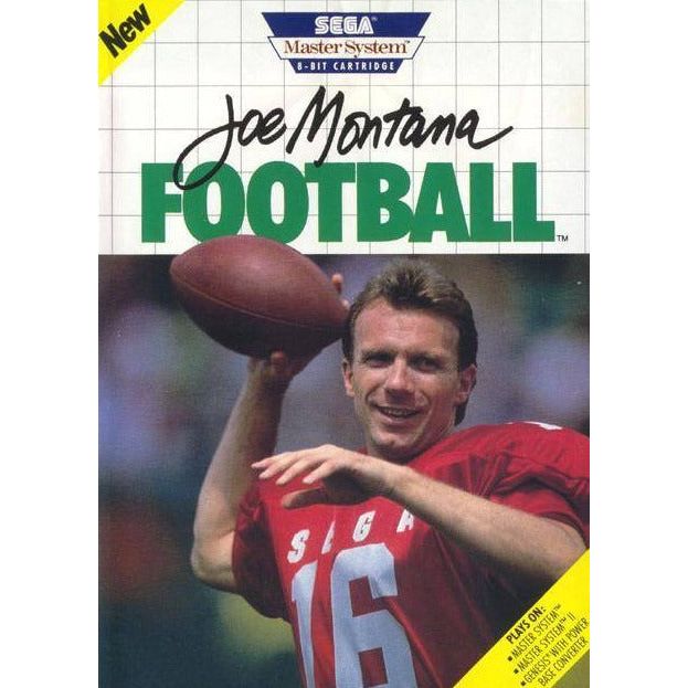 Joe Montana Football (Sega Master System) - Premium Video Games - Just $0! Shop now at Retro Gaming of Denver