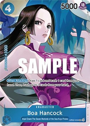 Boa Hancock (Box Topper) (OP02-059) - Paramount War Foil - for just $28.48! 
