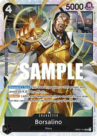 Borsalino (OP02-114) - Paramount War Foil - for just $0.25! 