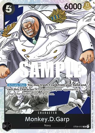 Monkey.D.Garp (ST06-012) - Starter Deck 6: Absolute Justice Foil - for just $0.33! 