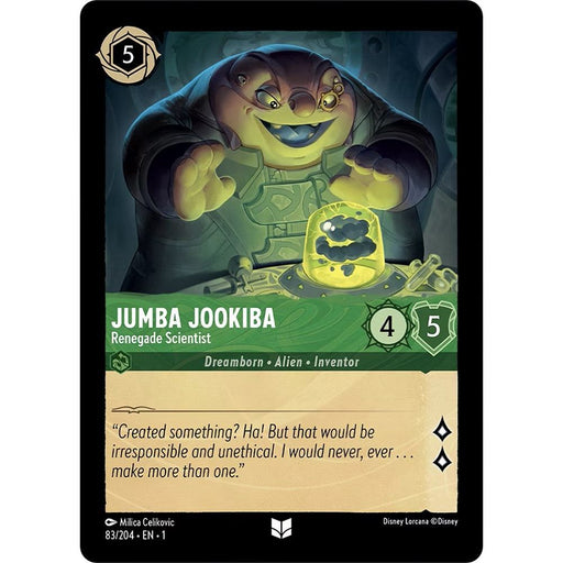 Jumba Jookiba - Renegade Scientist (83/204) [The First Chapter] - Just $0.10! Shop now at Retro Gaming of Denver