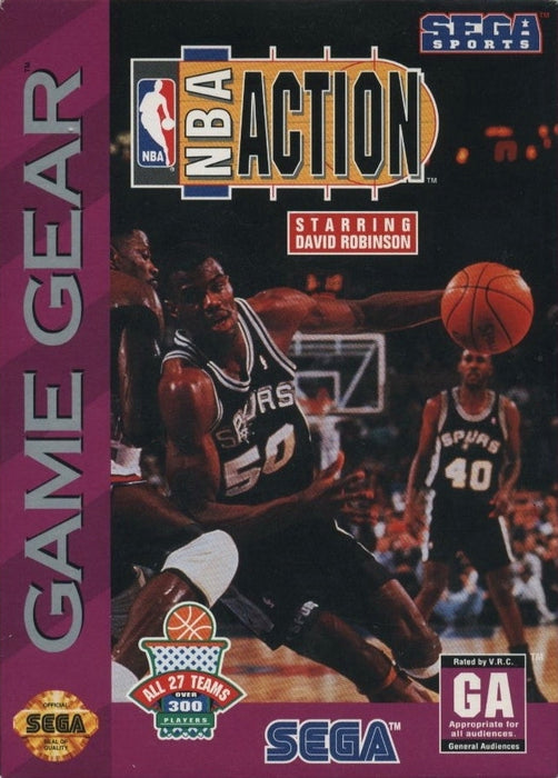 NBA Action starring David Robinson (Sega Game Gear) - for just $0! 