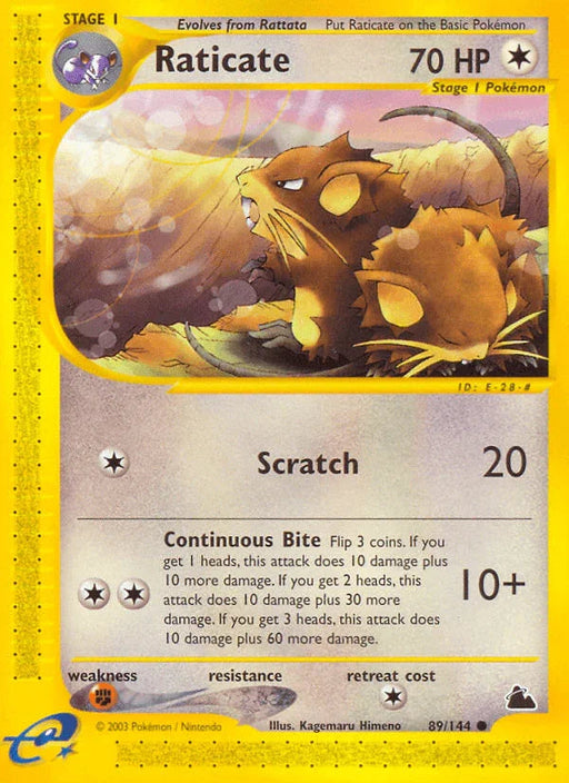 Raticate (89/144) [Skyridge] - for just $4.60! 