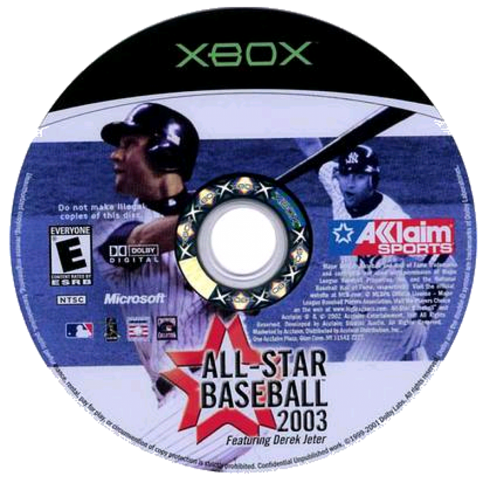 All-Star Baseball 2003 – Xbox (XBOX) - for just $4.99! 
