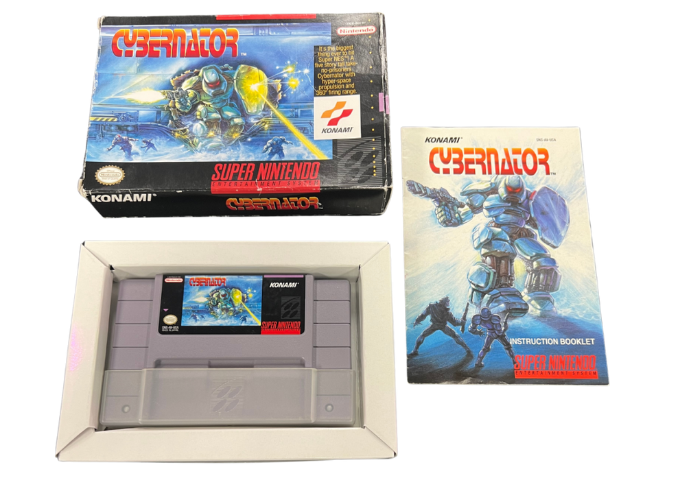 Cybernator [Missing Manuals/Inserts] – Super Nintendo Entertainment System (SNES) - for just $109.99! 