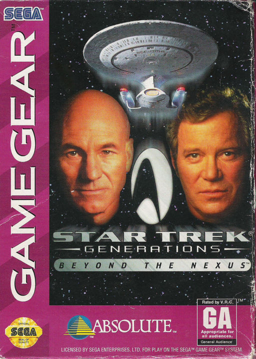 Star Trek: Generations - Beyond the Nexus (Sega Game Gear) - for just $0! 