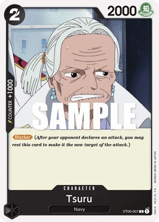 Tsuru (ST06-007) - Starter Deck 6: Absolute Justice - for just $0.05! 
