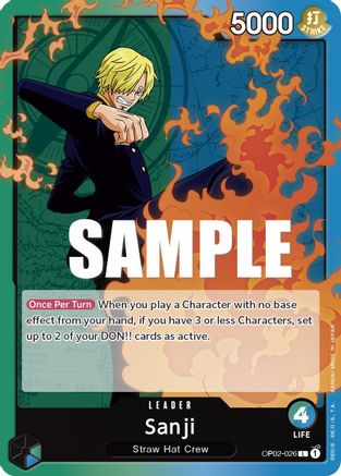 Sanji (OP02-026) - Paramount War - for just $0.20! 