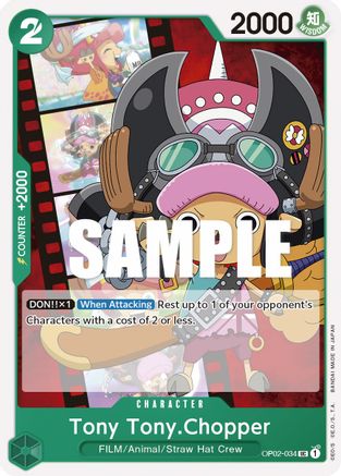 Tony Tony.Chopper (OP02-034) - Paramount War - for just $0.13! 