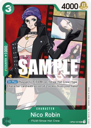 Nico Robin (OP02-037) - Paramount War - for just $0.10! 