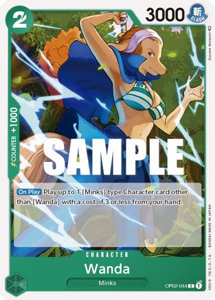 Wanda (OP02-044) - Paramount War - for just $0.08! 