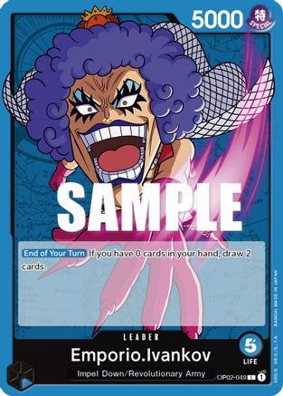 Emporio.Ivankov (049) (OP02-049) - Paramount War - for just $0.13! 