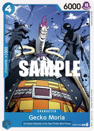Gecko Moria (OP02-054) - Paramount War - for just $0.04! 
