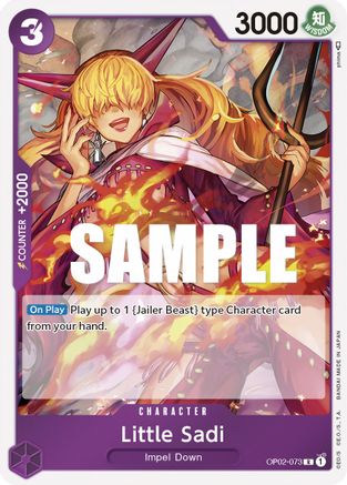 Little Sadi (OP02-073) - Paramount War Foil - for just $0.13! 