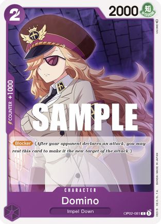 Domino (OP02-081) - Paramount War - for just $0.05! 