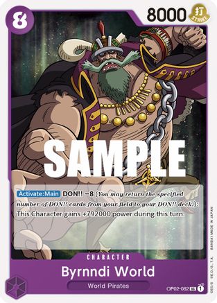 Byrnndi World (OP02-082) - Paramount War - for just $0.05! 