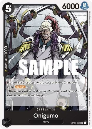 Onigumo (OP02-095) - Paramount War - for just $0.05! 