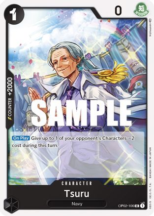 Tsuru (OP02-106) - Paramount War - for just $0.10! 