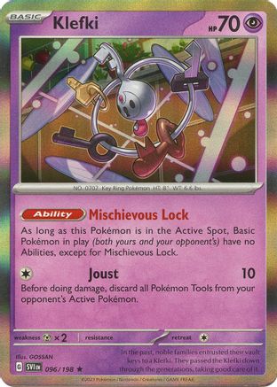 Klefki 096/198 - SV01 Scarlet & Violet Base Set Holofoil - for just $0.13! 