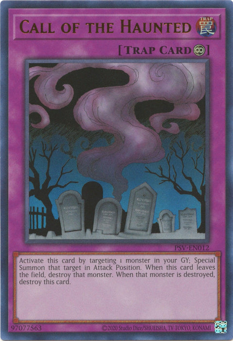 Call Of The Haunted (25th Anniversary) [PSV-EN012] Ultra Rare - for just $5.95! 