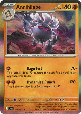 Annihilape 109/198 - SV01 Scarlet & Violet Base Set Holofoil - for just $0.13! 