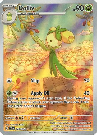 Dolliv 200/198 - SV01 Scarlet & Violet Base Set Holofoil - for just $2! 