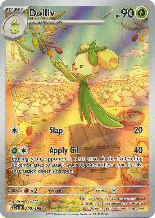 Dolliv (200/198) [Scarlet & Violet: Base Set] - for just $2.85! 