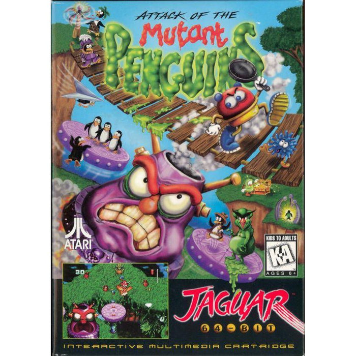 Attack of the Mutant Penguins (Atari Jaguar) - Premium Video Games - Just $0! Shop now at Retro Gaming of Denver