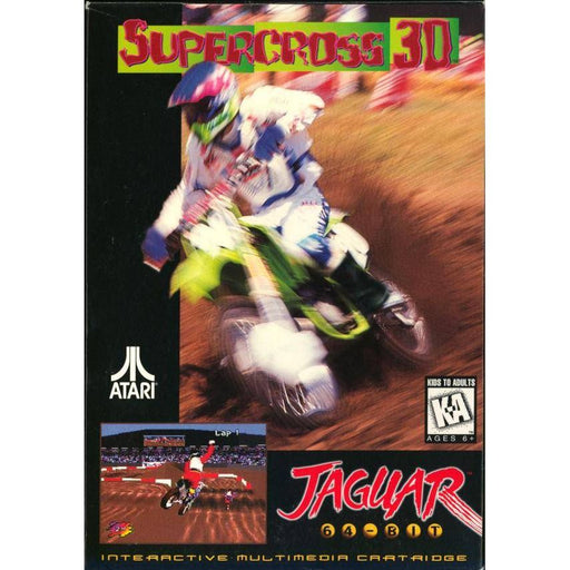 Supercross 3D (Atari Jaguar) - Premium Video Games - Just $0! Shop now at Retro Gaming of Denver