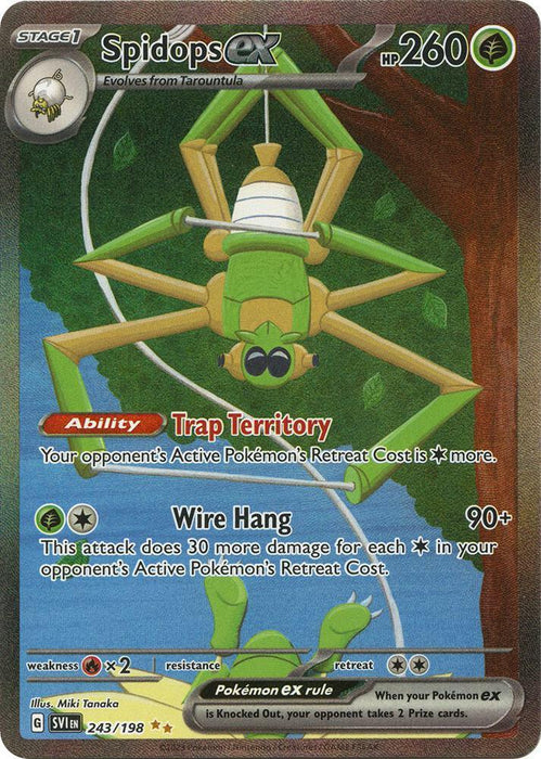 Spidops ex (243/198) [Scarlet & Violet: Base Set] - for just $4.30! 